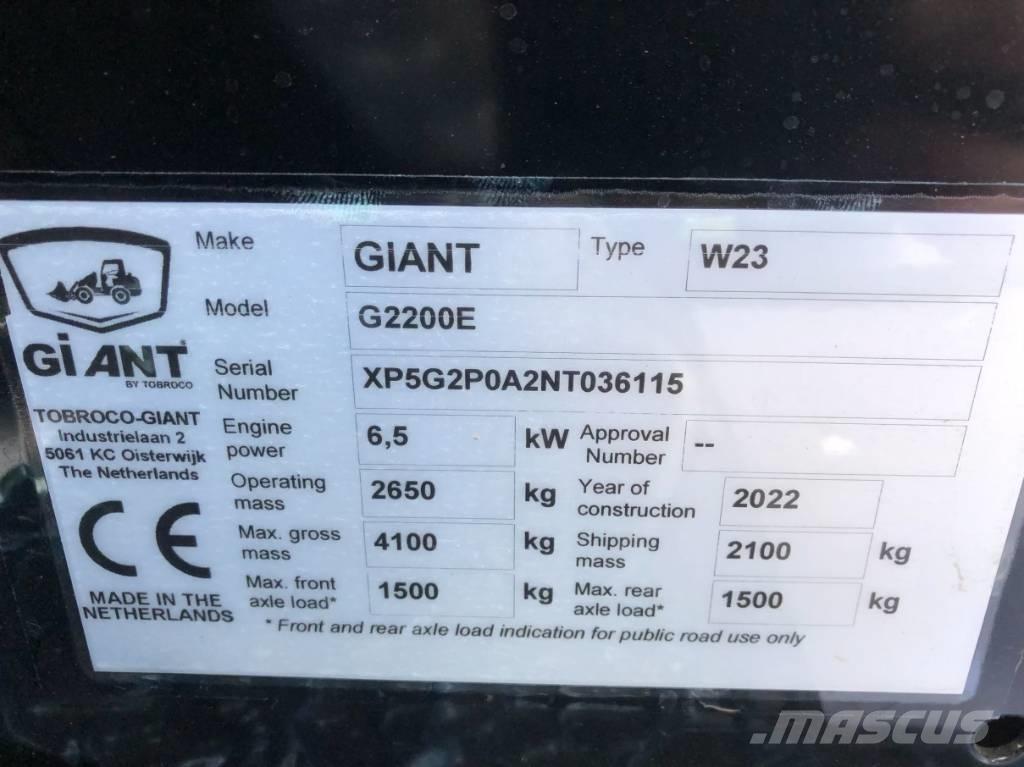 GiANT G 2200 E Schrank- en knikladers