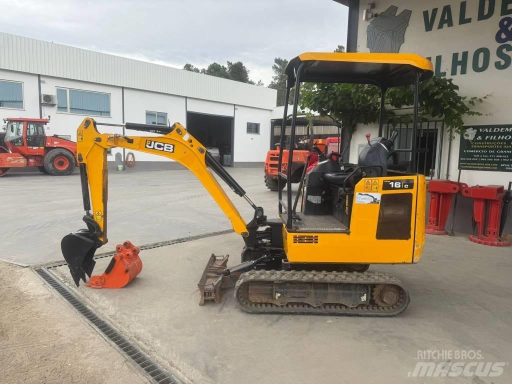 JCB 16 C-1, 904h Minigraafmachines < 7t