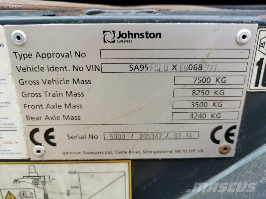 Johnston CX 400 Veegmachines