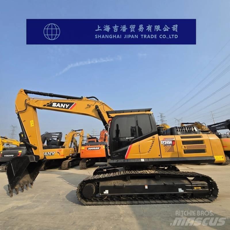 Sany SY 245 Rupsgraafmachines