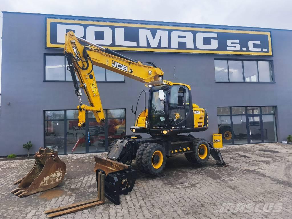 JCB JS 145 W Wielgraafmachines