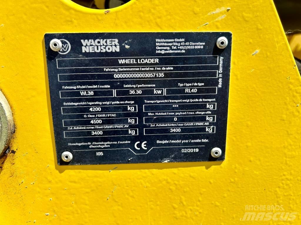 Wacker Neuson WL 38 Wielladers