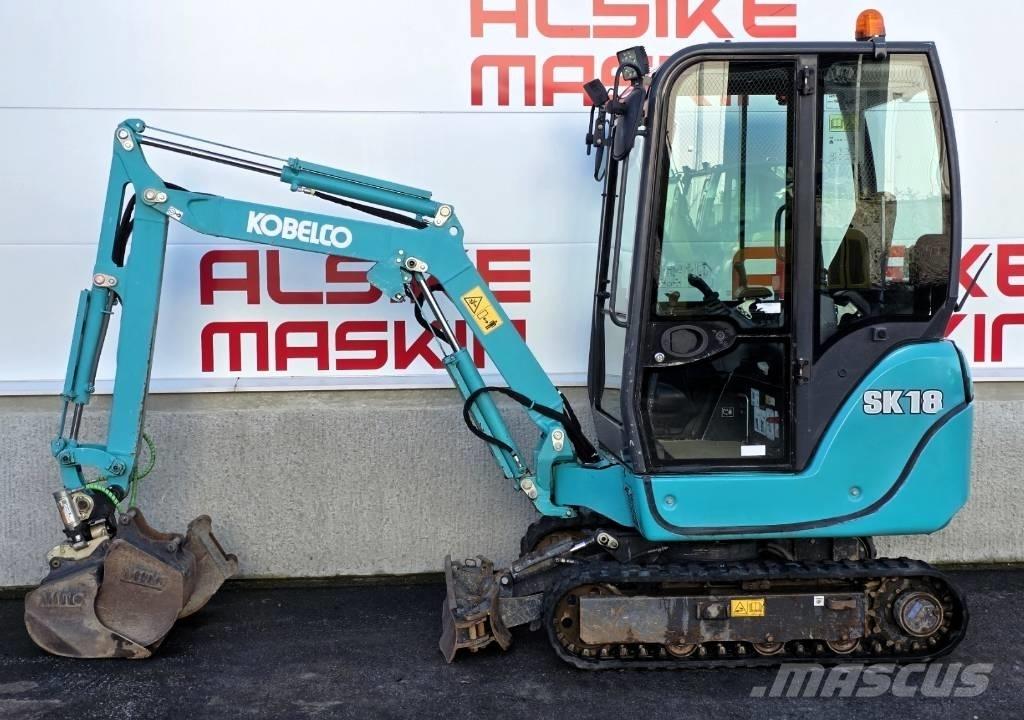 Kobelco SK 18 Minigraafmachines < 7t