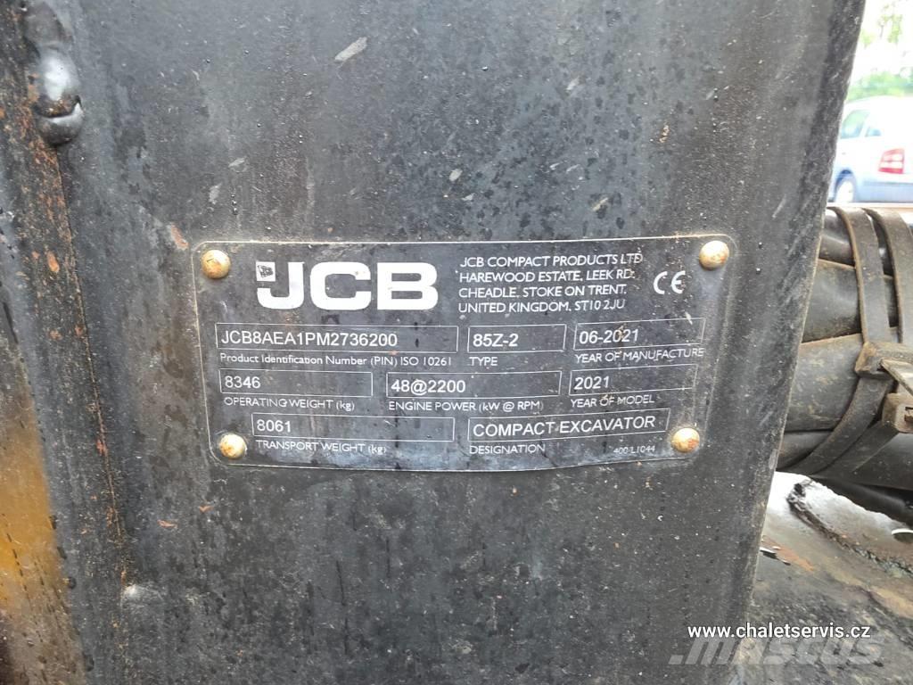 JCB 85 Z-2 Midigraafmachines 7t - 12t