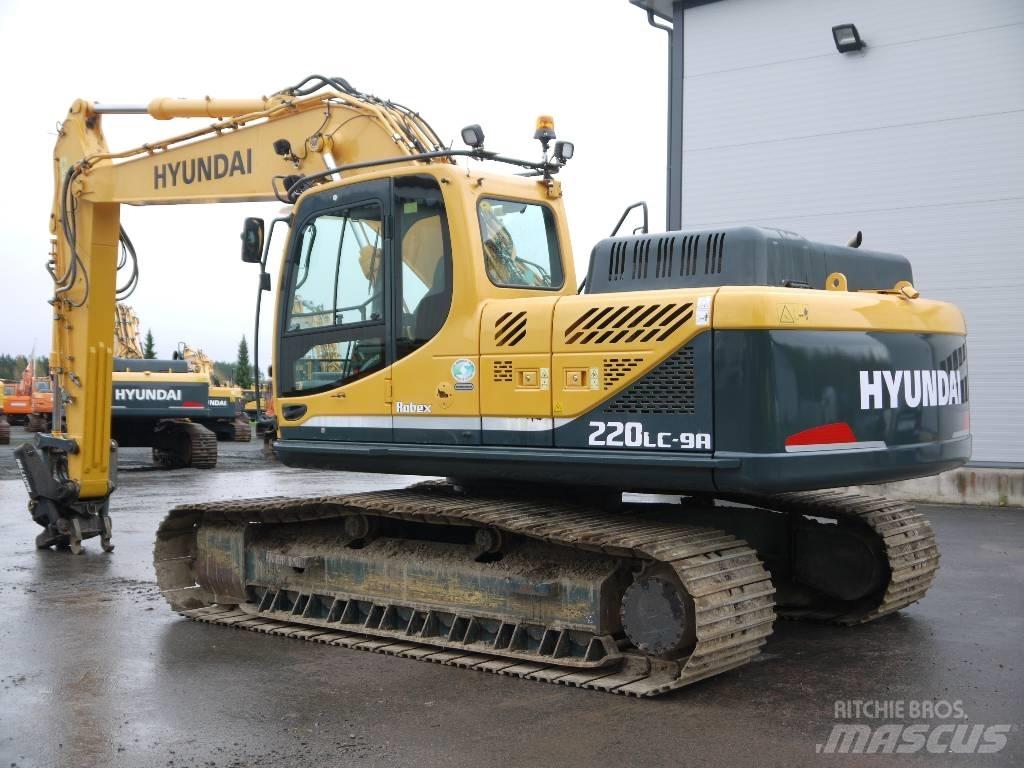 Hyundai R 220 LC-9A Rupsgraafmachines