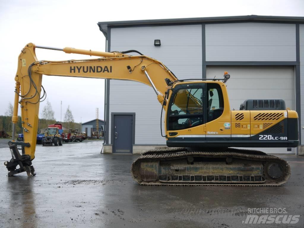 Hyundai R 220 LC-9A Rupsgraafmachines