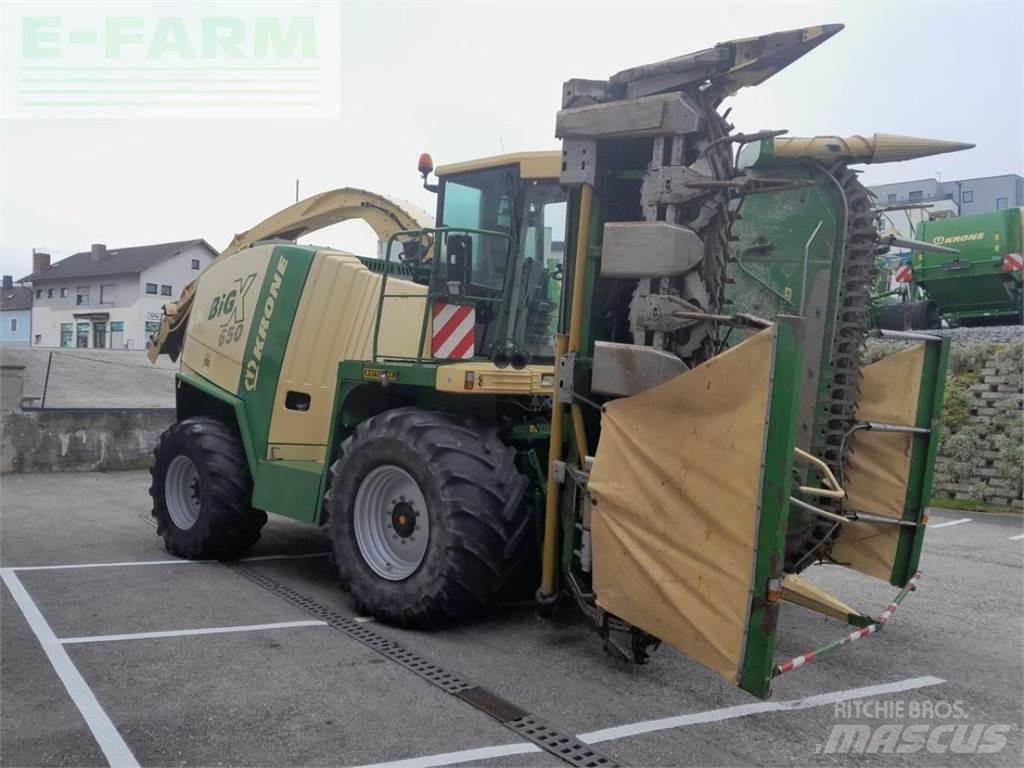 Krone big x 650 Zelfrijdende veldhakselaars