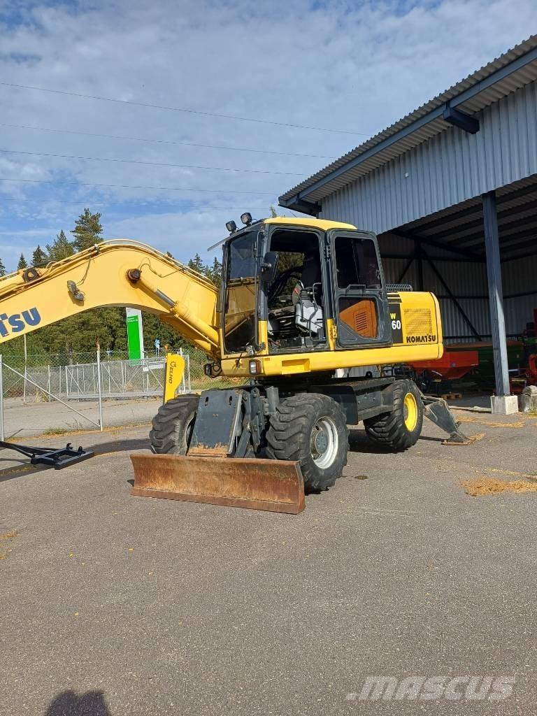 Komatsu PW 160-7-4x4 Wielgraafmachines