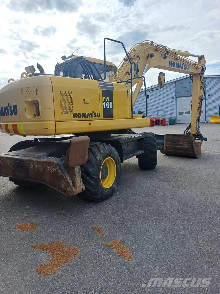 Komatsu PW 160-7-4x4 Wielgraafmachines