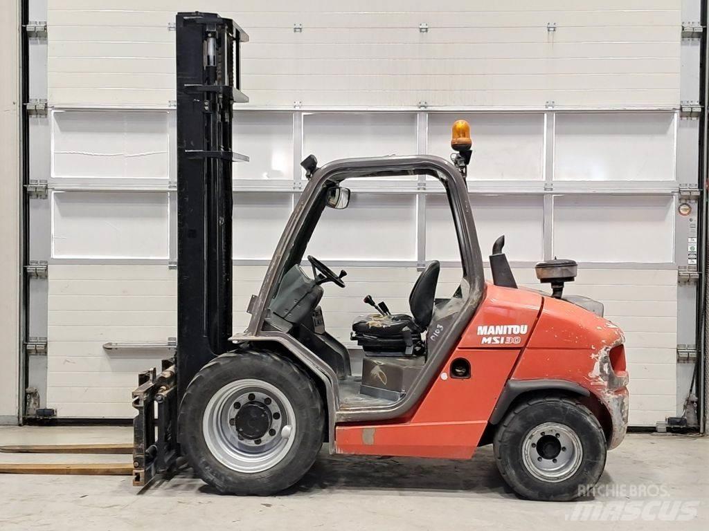 Manitou MSI30D Vorkheftruck voor zwaar terrein
