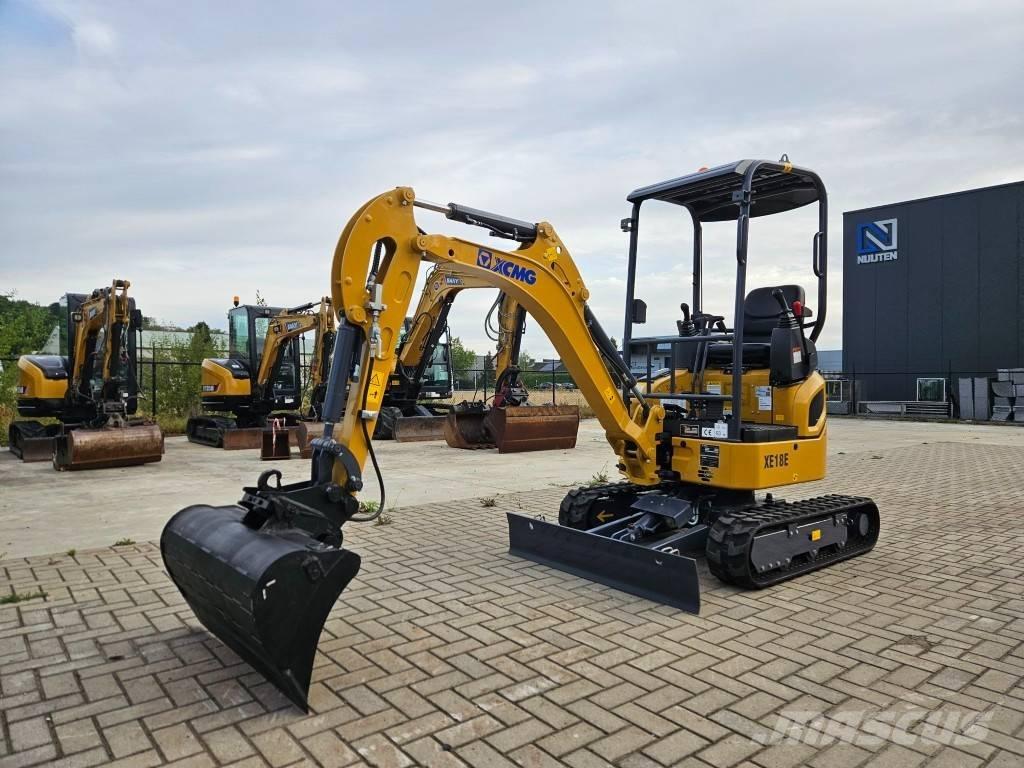 XCMG XE 18 E Minigraafmachines < 7t