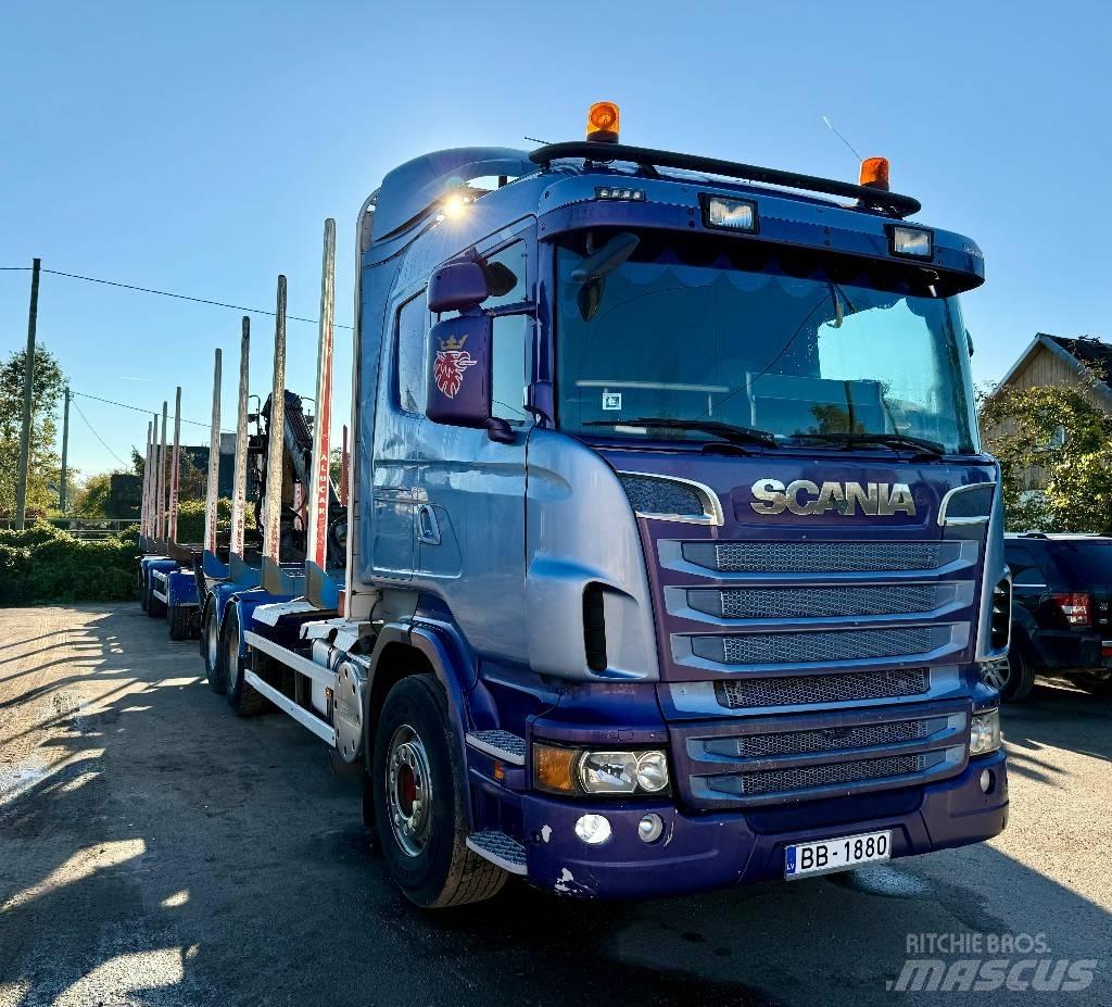 Scania R 500 Hout-Bakwagens
