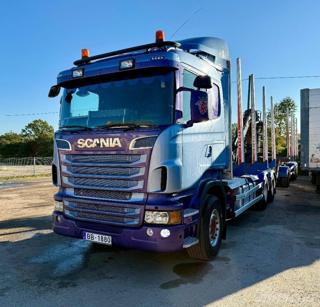 Scania R 500 Hout-Bakwagens