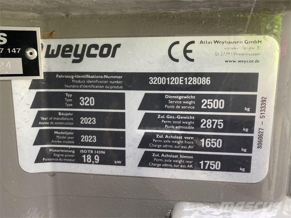 Weycor AR320 Cab Schrank- en knikladers
