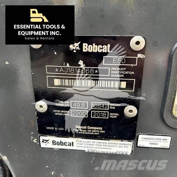 Bobcat E50 Minigraafmachines < 7t