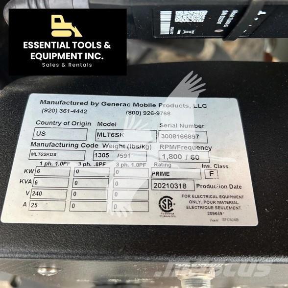 Generac MLT6S Mobiele lichtmasten