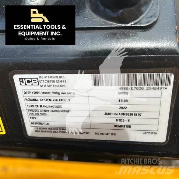 JCB HTD5E Mini Dumpers