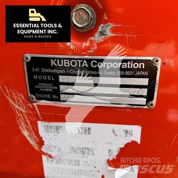 Kubota U35-4 Minigraafmachines < 7t