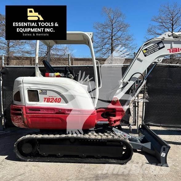 Takeuchi TB240 Minigraafmachines < 7t