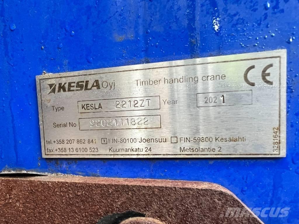 Kesla 2212 ZTF Houtkranen