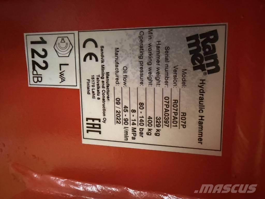 Rammer R07P Hamers en brekers