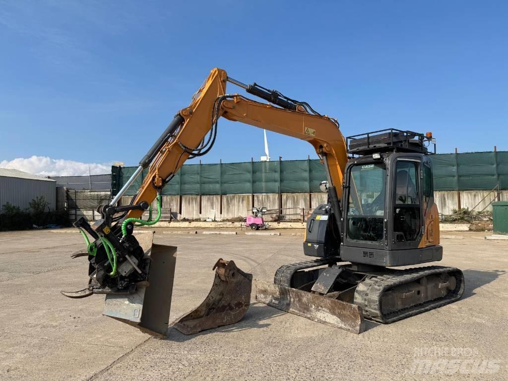 CASE CX 85 D SR Midigraafmachines 7t - 12t