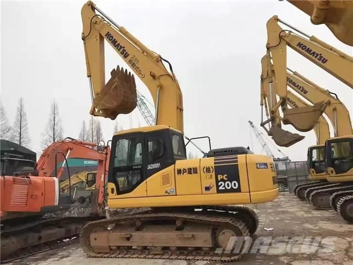 Komatsu PC 200-7 Rupsgraafmachines