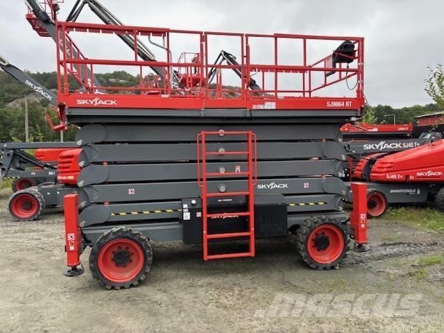 SkyJack SJ9664RT Schaarhoogwerkers