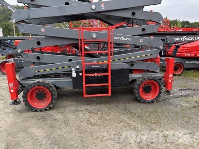 SkyJack SJ9664RT Schaarhoogwerkers