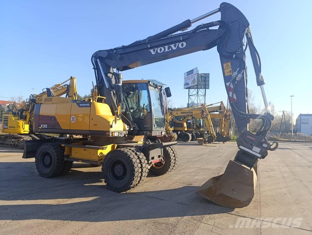 Volvo EW 210 D Wielgraafmachines