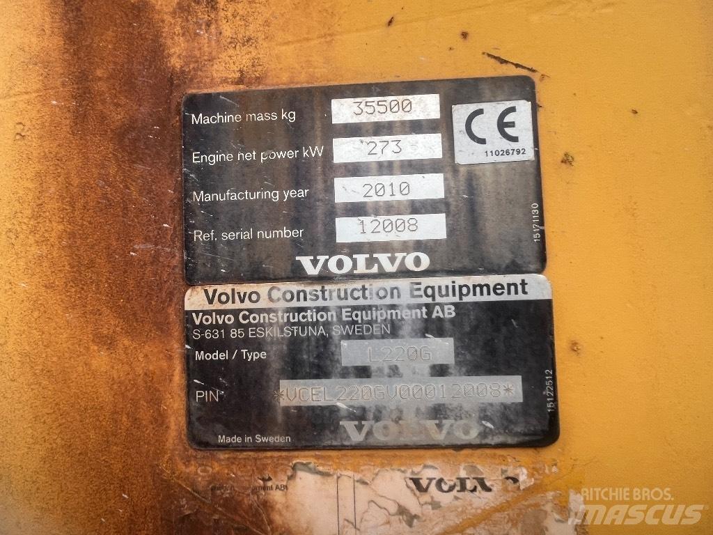 Volvo L 220 G Wielladers