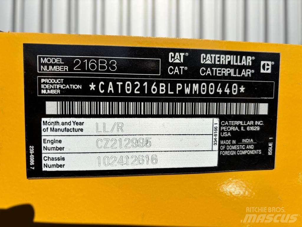 CAT 216B3 Wielladers