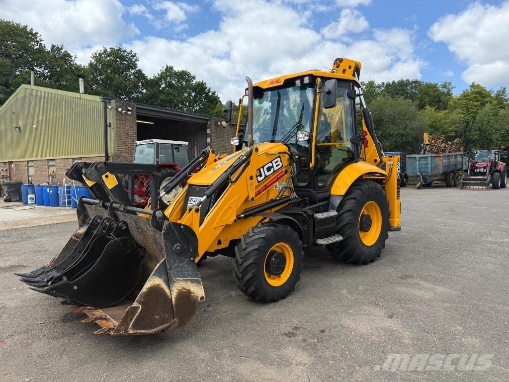 JCB 3 CX / joystic !! Graaf-laadcombinaties