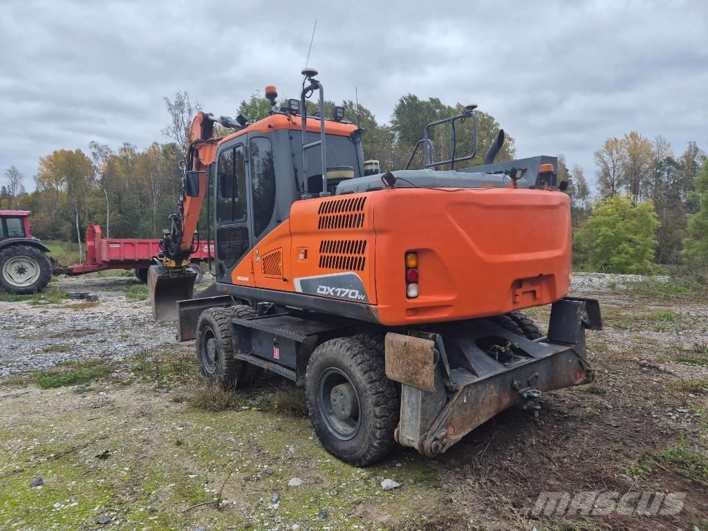 Doosan DX 170 W Wielgraafmachines