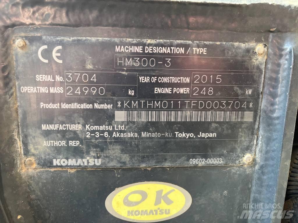 Komatsu HM 300-3 Knik dumptrucks