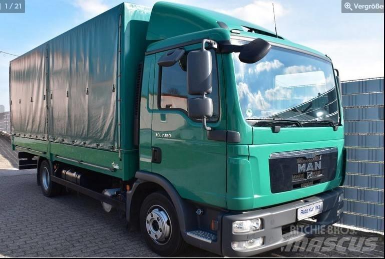 MAN TGL 7.180 Bakwagens met gesloten opbouw