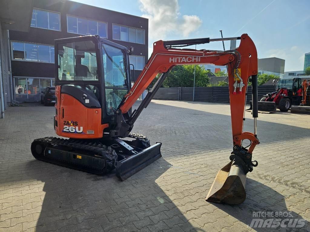 Hitachi ZX26U-6 Minigraafmachines < 7t