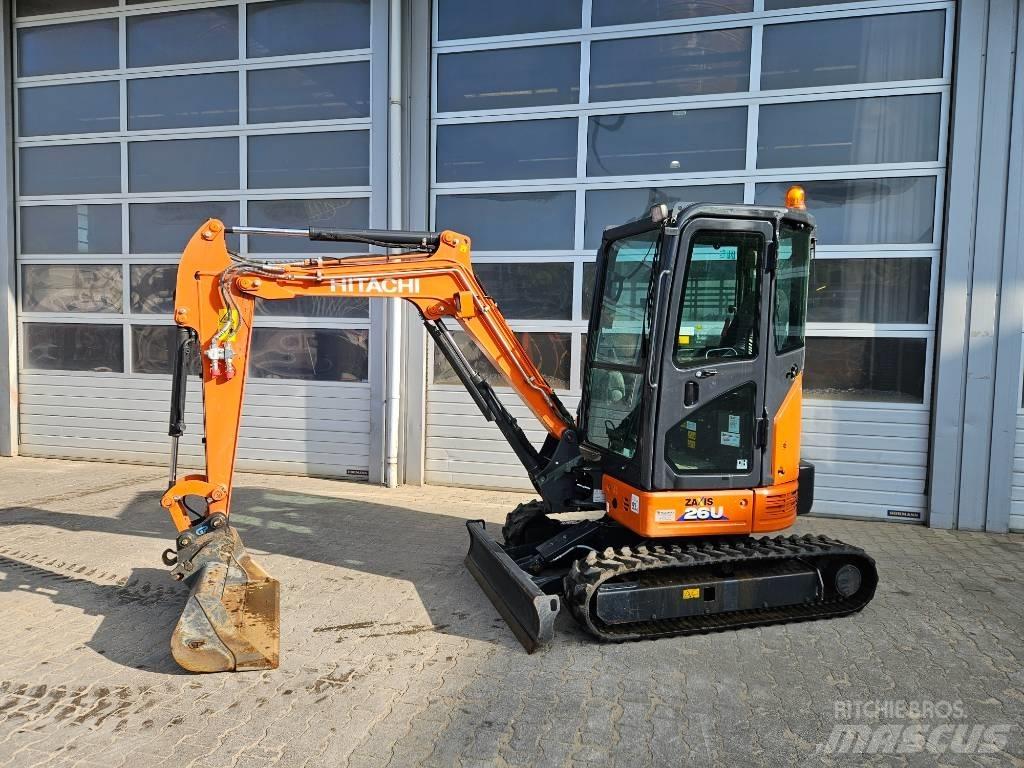 Hitachi ZX26U-6 Minigraafmachines < 7t
