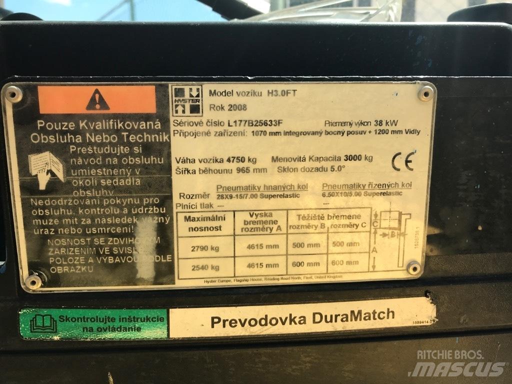 Hyster H 3.00 FT LPG heftrucks