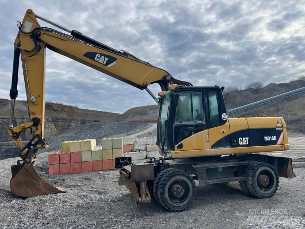 CAT M318D Wielgraafmachines