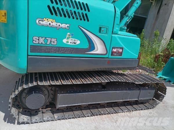 Kobelco SK 75 Rupsgraafmachines