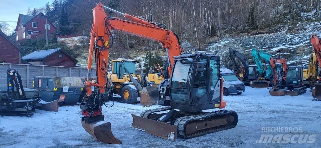 Hitachi ZX 85 US-5 Midigraafmachines 7t - 12t