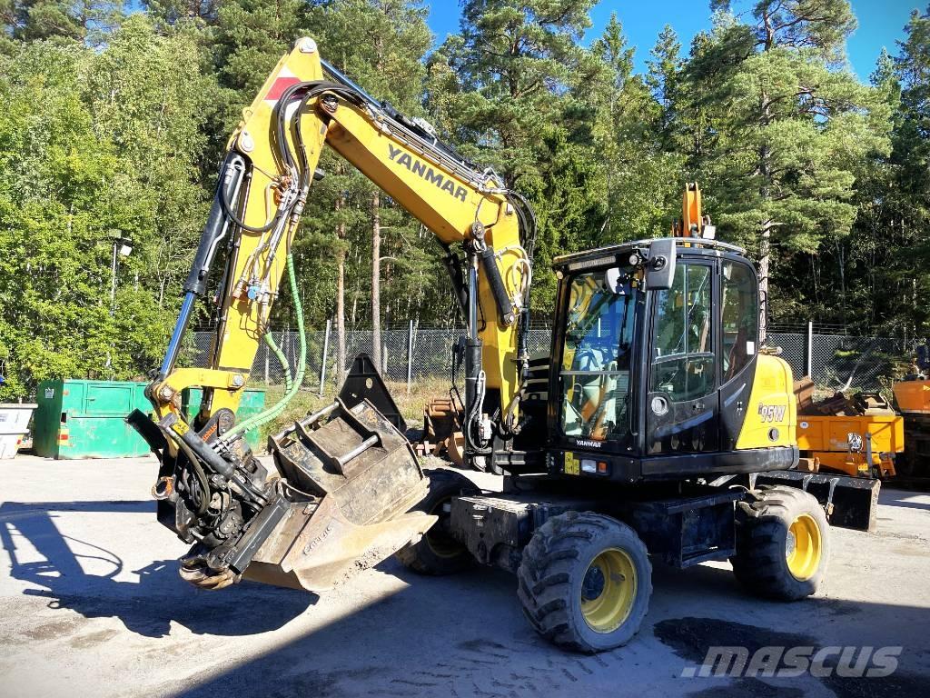 Yanmar B 95 W Wielgraafmachines