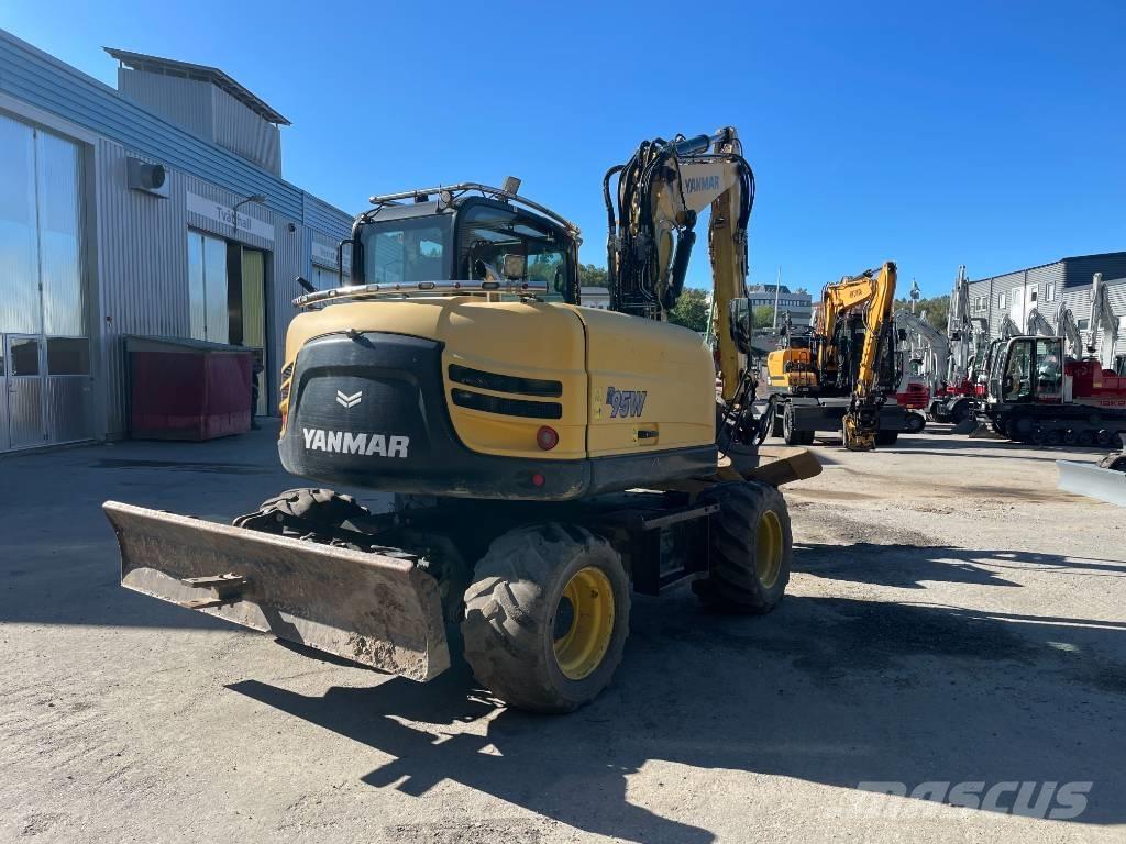 Yanmar B 95 W Wielgraafmachines
