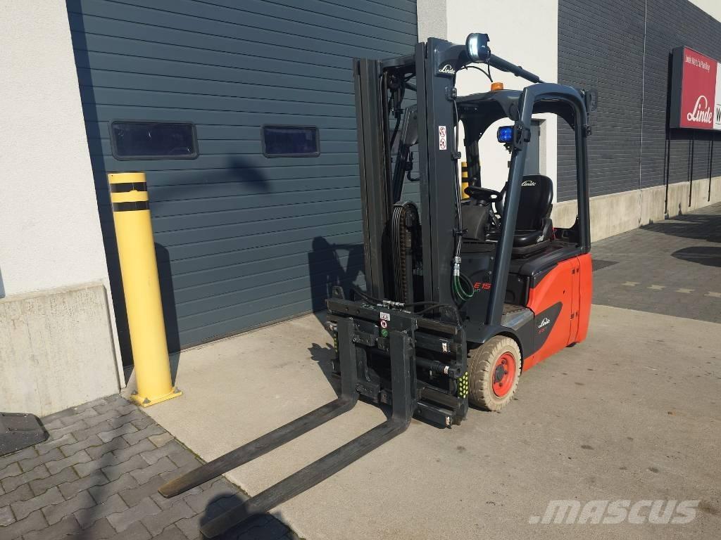 Linde E15/386-02 Elektrische heftrucks