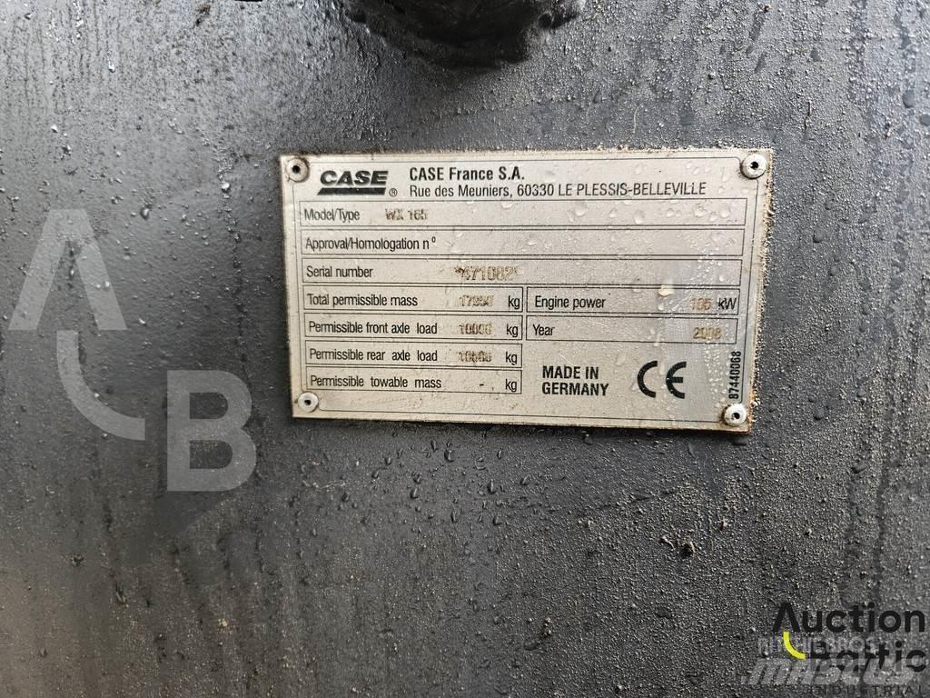 CASE WX 165 Wielgraafmachines