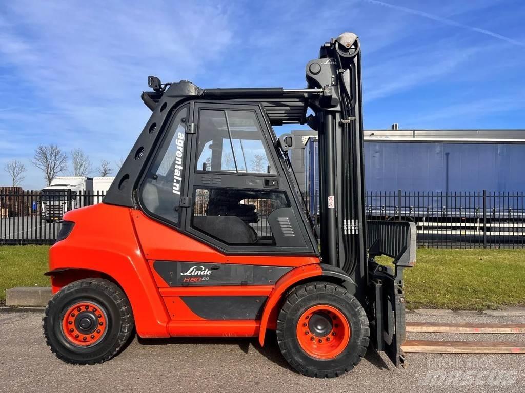 Linde H80D-03 Diesel heftrucks