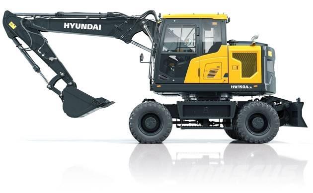 Hyundai HW 150 ACR Wielgraafmachines