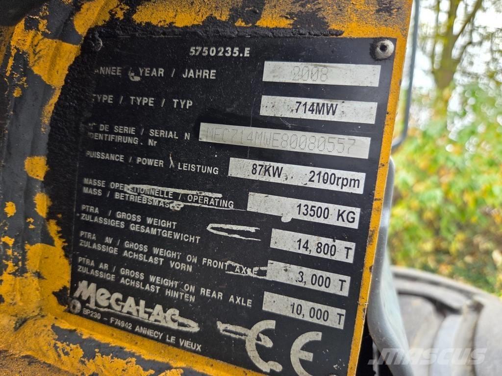 Mecalac 714 MW Wielgraafmachines