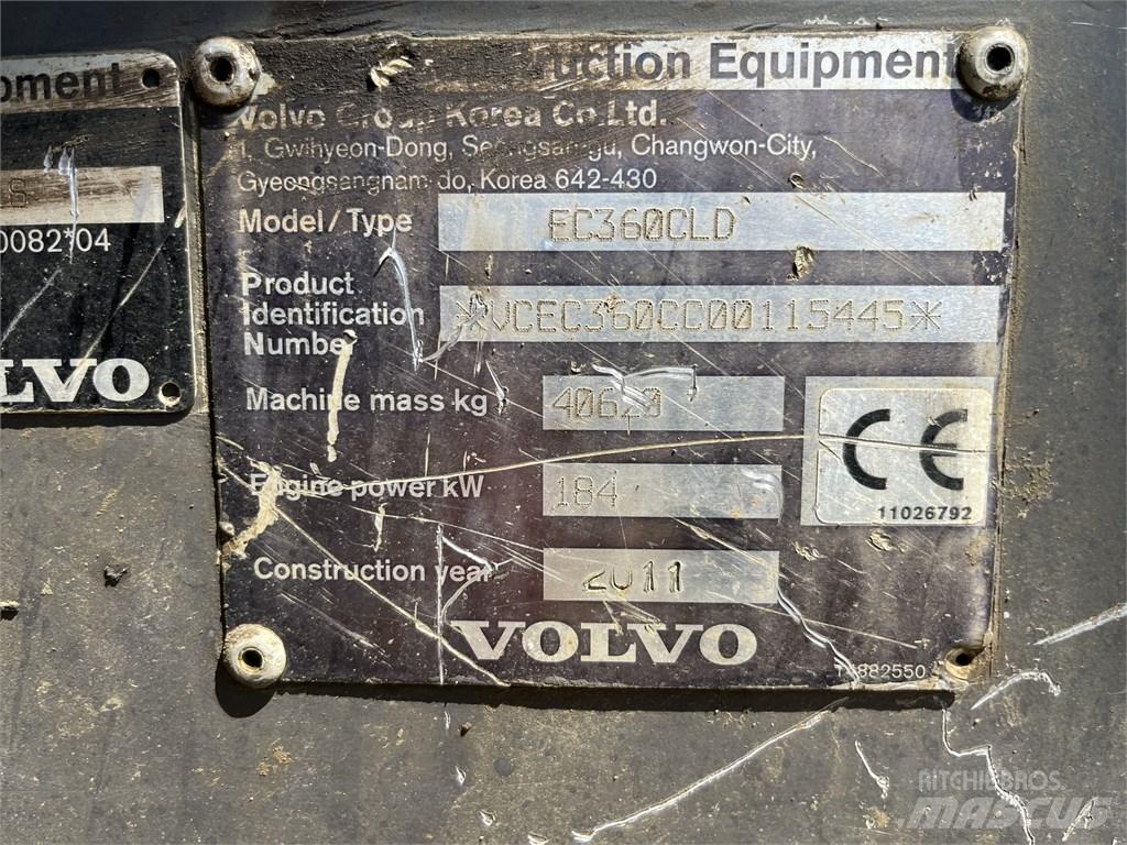 Volvo EC 360 C LD Rupsgraafmachines
